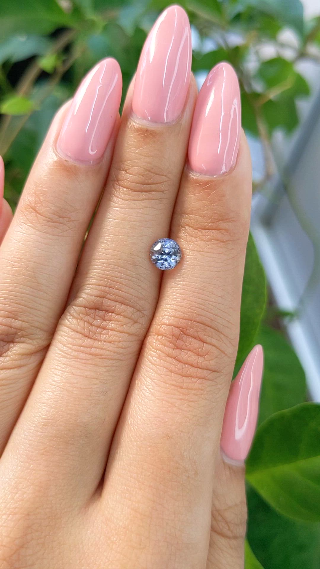 1.21 Ct. Blue Sapphire from Ceylon (Sri Lanka) Size Video