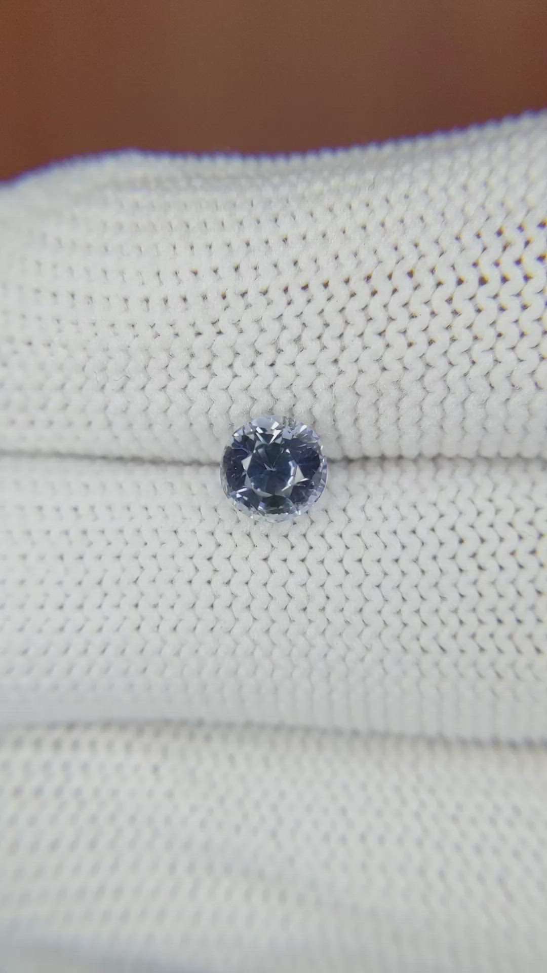 1.21 Ct. Blue Sapphire from Ceylon (Sri Lanka) Size Video