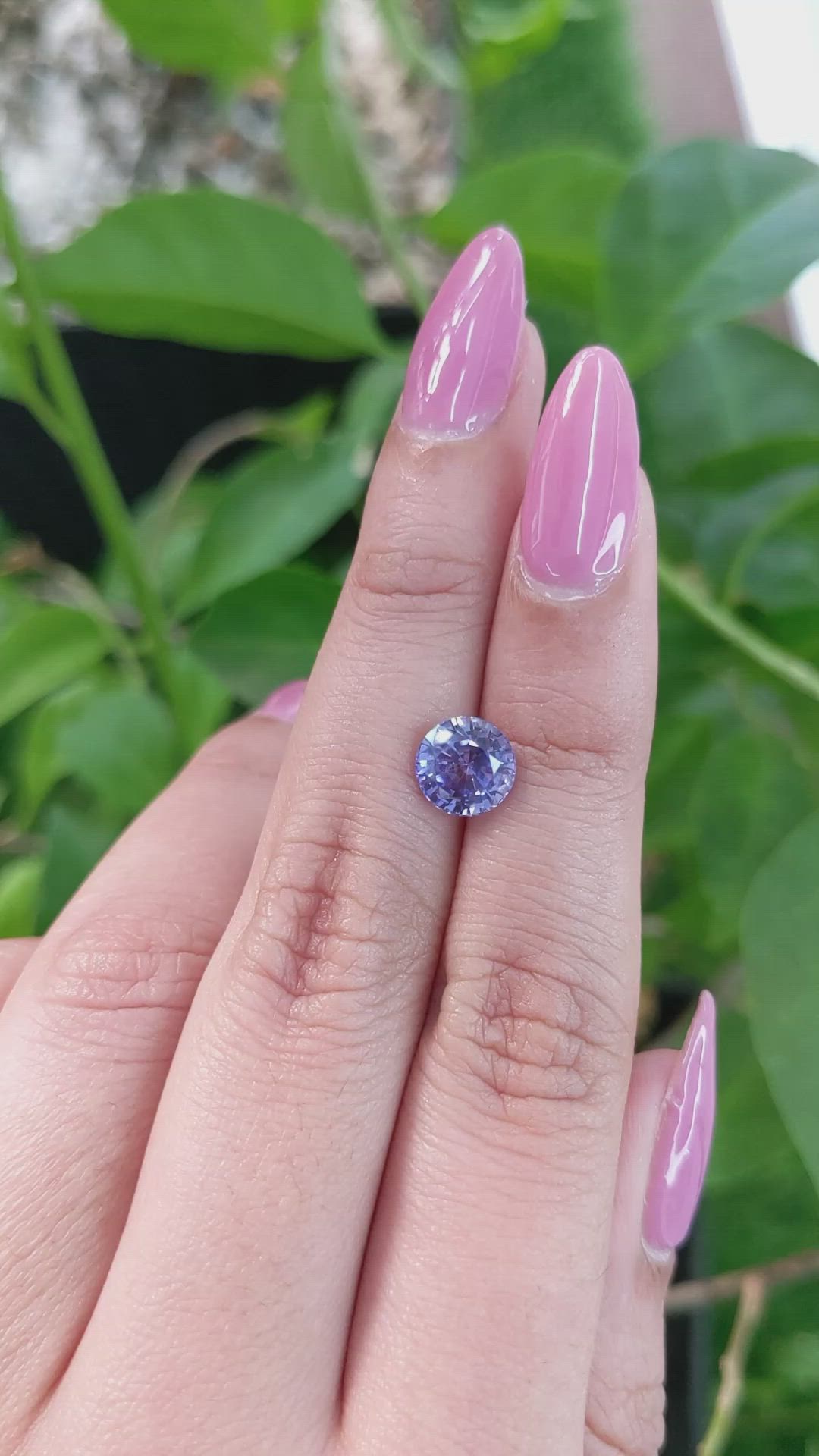 2.11 Ct. Sapphire from Ceylon (Sri Lanka) Size Video
