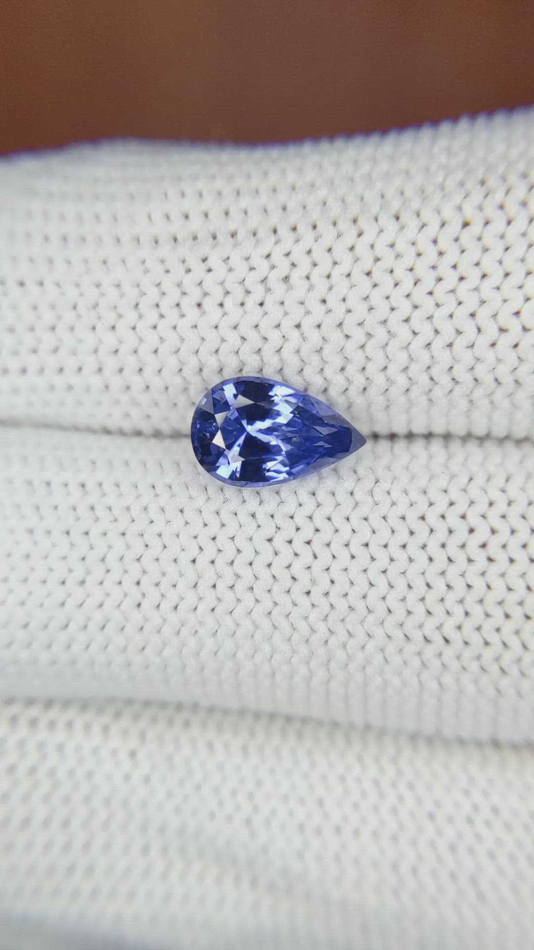 1.69 Ct. Blue Sapphire from Ceylon (Sri Lanka) Size Video
