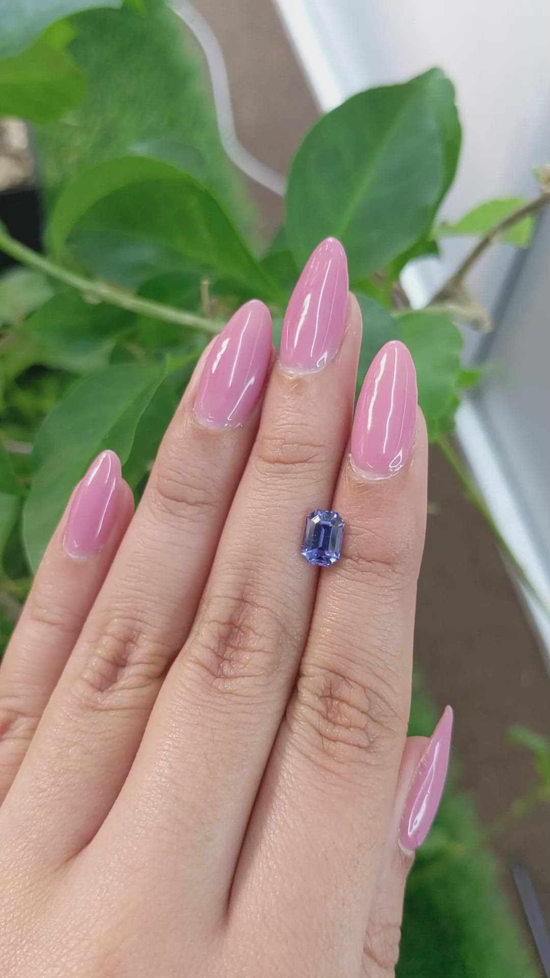 1.48 Ct. Blue Sapphire from Ceylon (Sri Lanka) Size Video