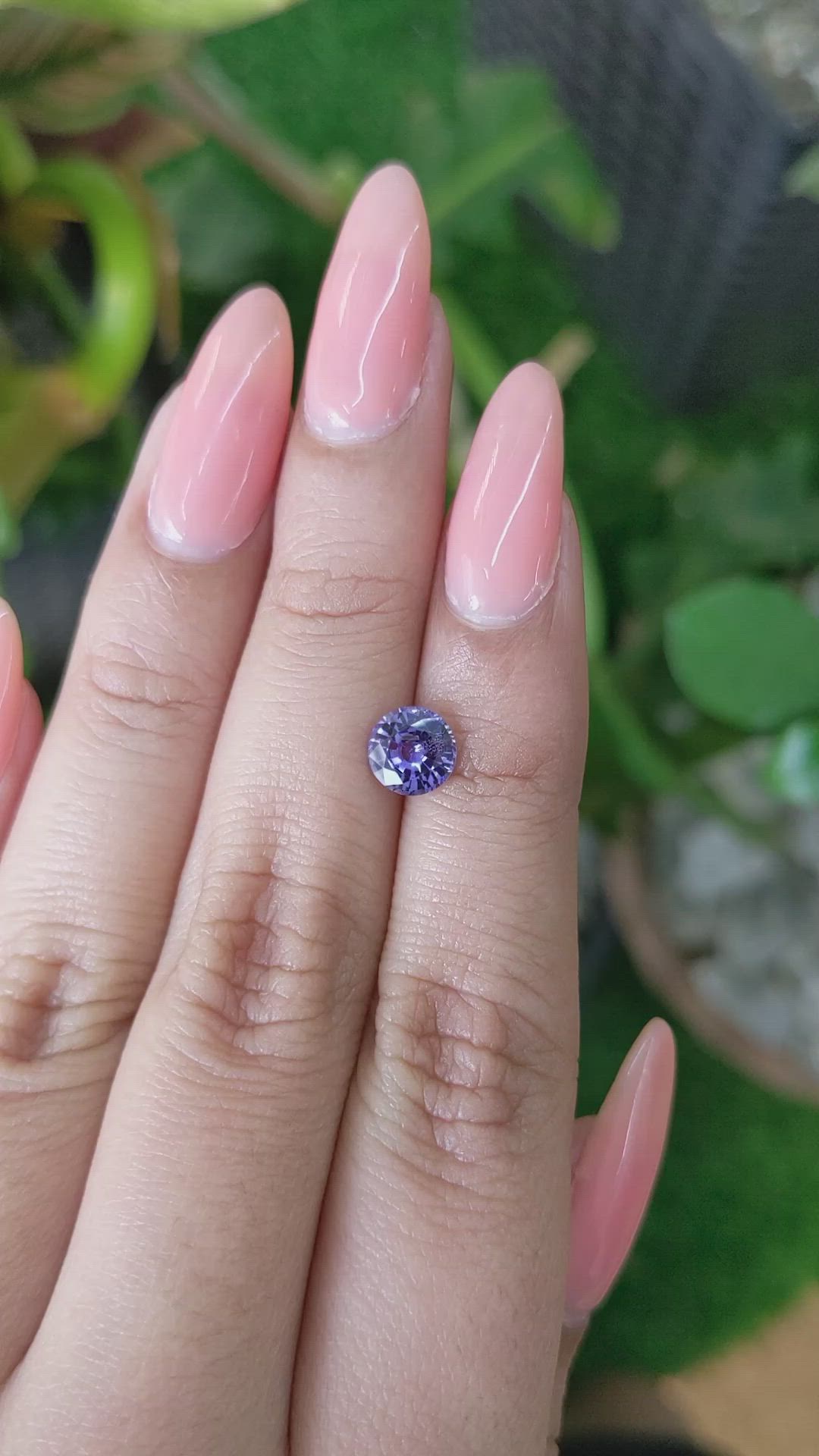 1.19 Ct. Color Change Sapphire from Ceylon (Sri Lanka) Size Video