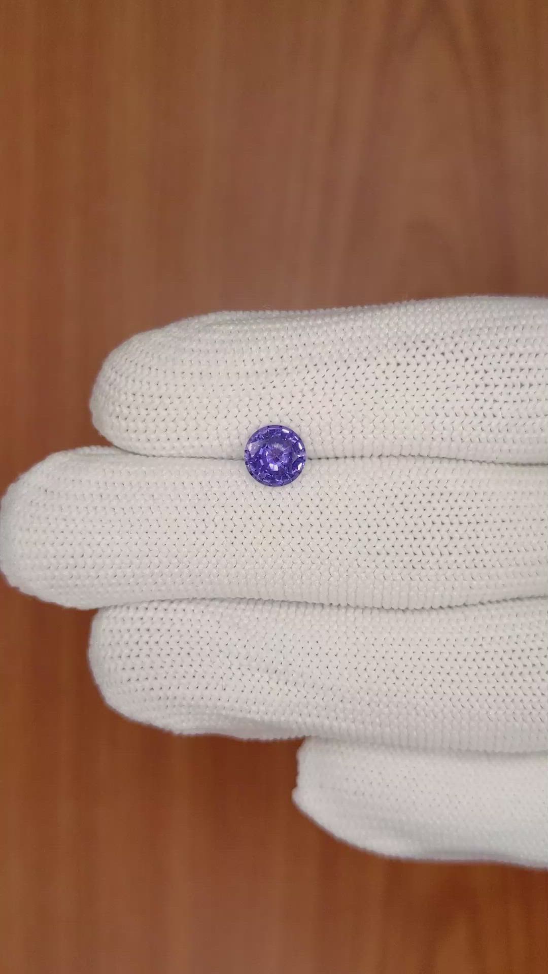 1.19 Ct. Color Change Sapphire from Ceylon (Sri Lanka) Size Video
