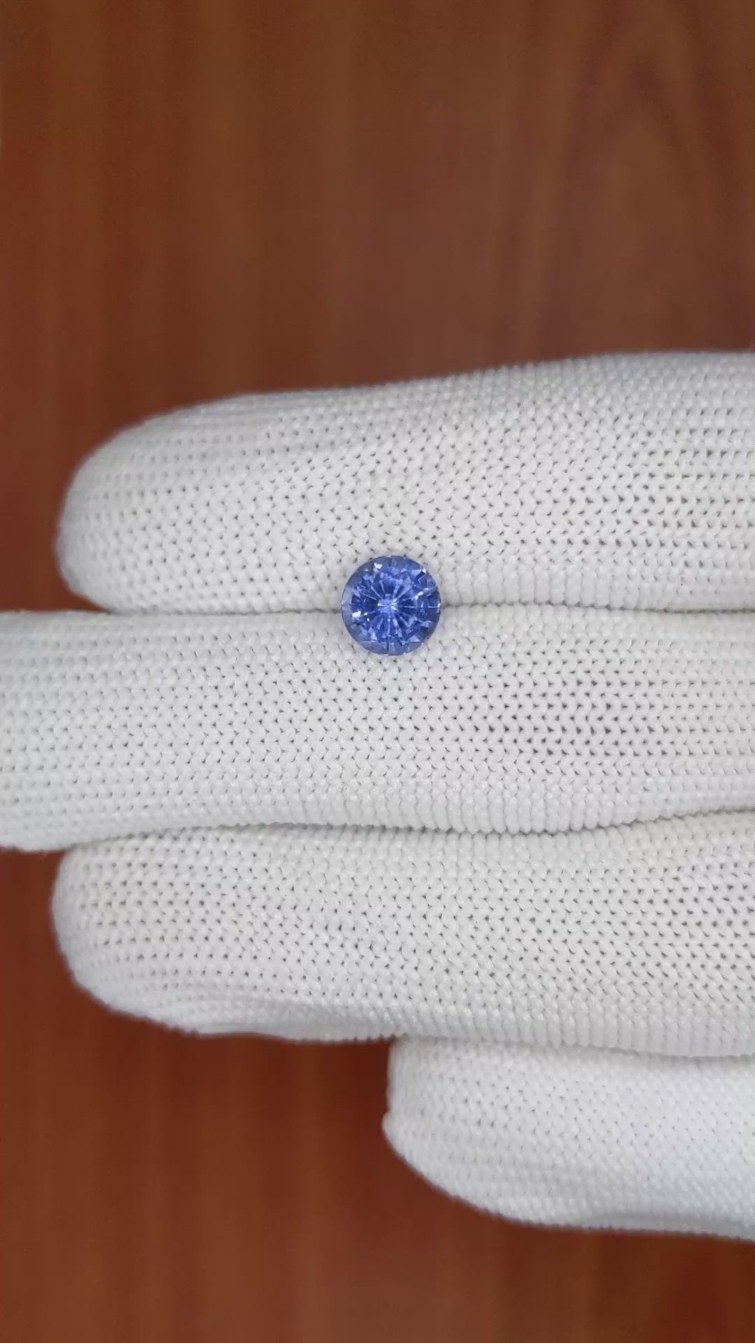1.73 Ct. Blue Sapphire from Ceylon (Sri Lanka) Size Video