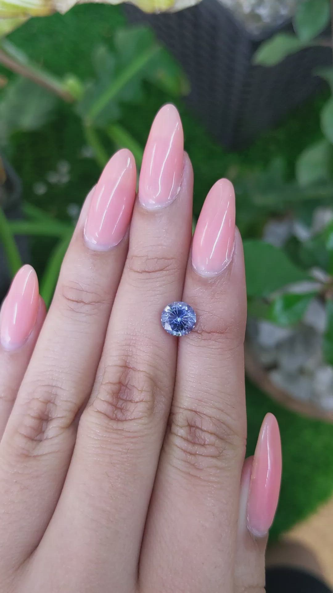 1.73 Ct. Blue Sapphire from Ceylon (Sri Lanka) Size Video