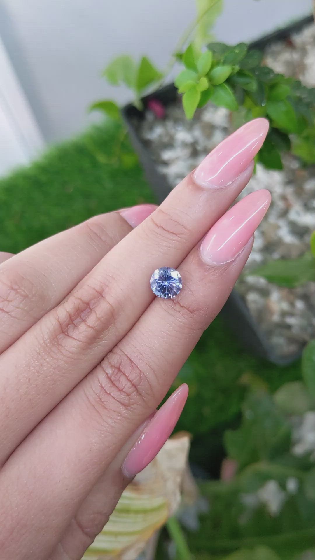 1.73 Ct. Blue Sapphire from Ceylon (Sri Lanka) Size Video