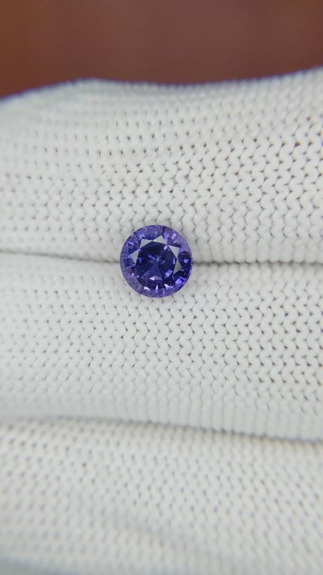 1.43 Ct. Color Change Sapphire from Ceylon (Sri Lanka) Size Video