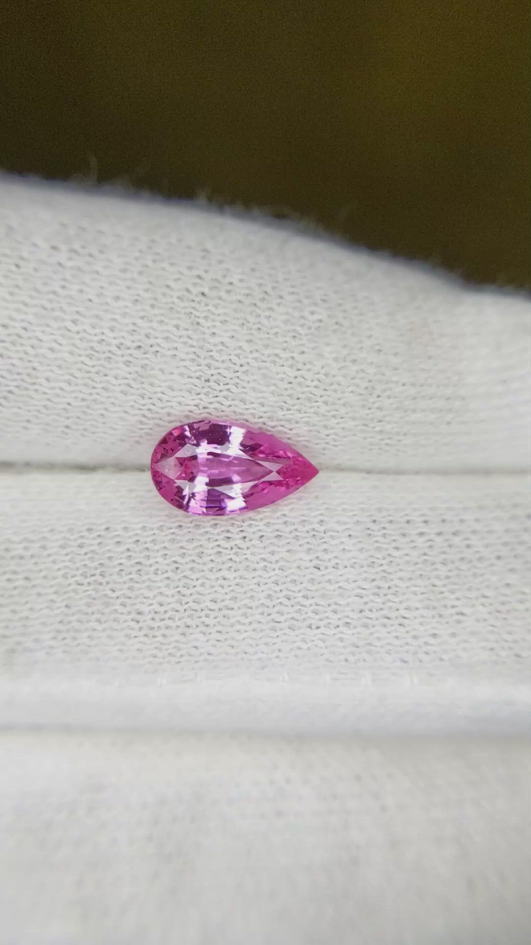 1.53 Ct. Pink Sapphire from Ceylon (Sri Lanka) Size Video