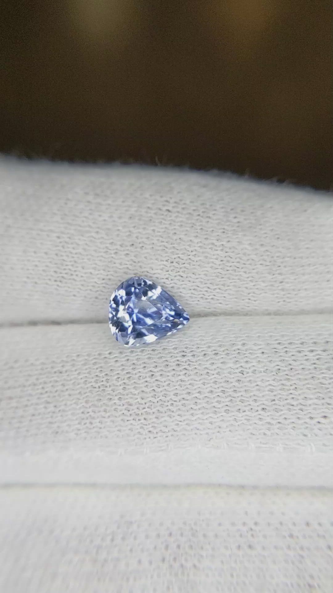 1.59 Ct. Blue Sapphire from Ceylon (Sri Lanka) Size Video