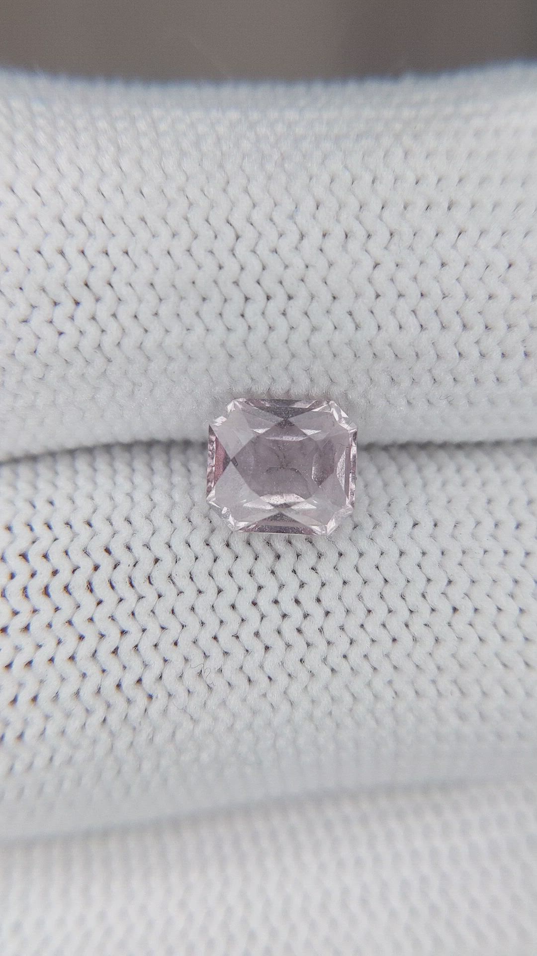 1.35 Ct. Pink Sapphire from Ceylon (Sri Lanka) Size Video