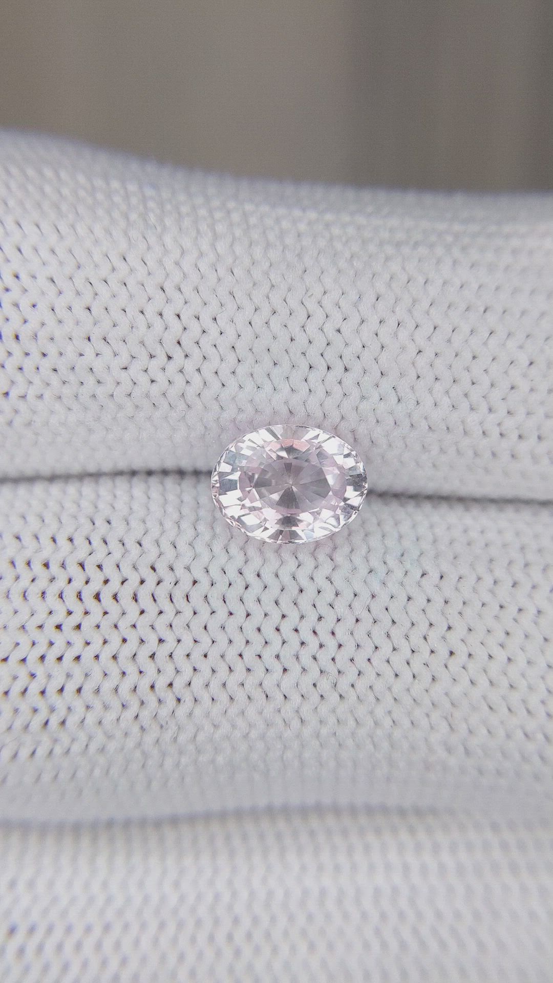 1.86 Ct. Pink Sapphire from Ceylon (Sri Lanka) Size Video