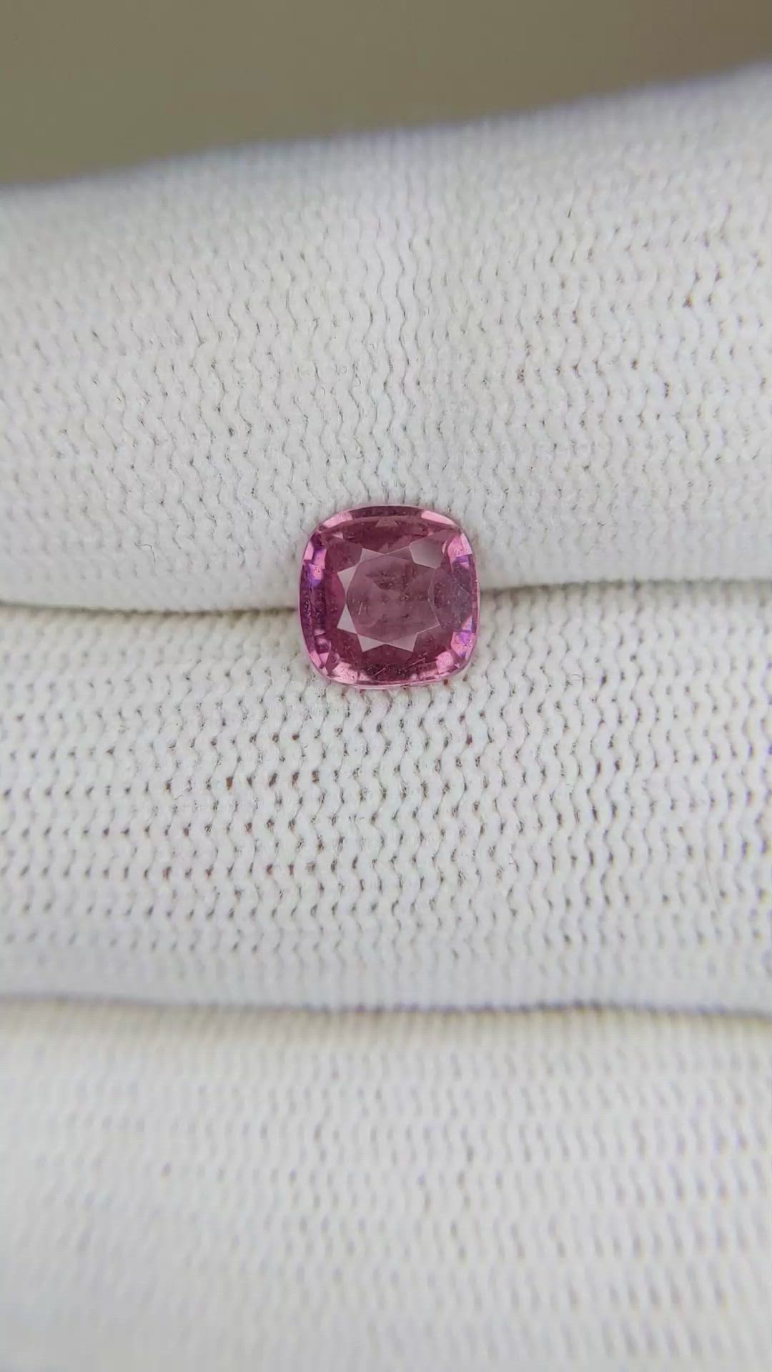 1.30 Ct. Padparadscha Sapphire from Madagascar Size Video