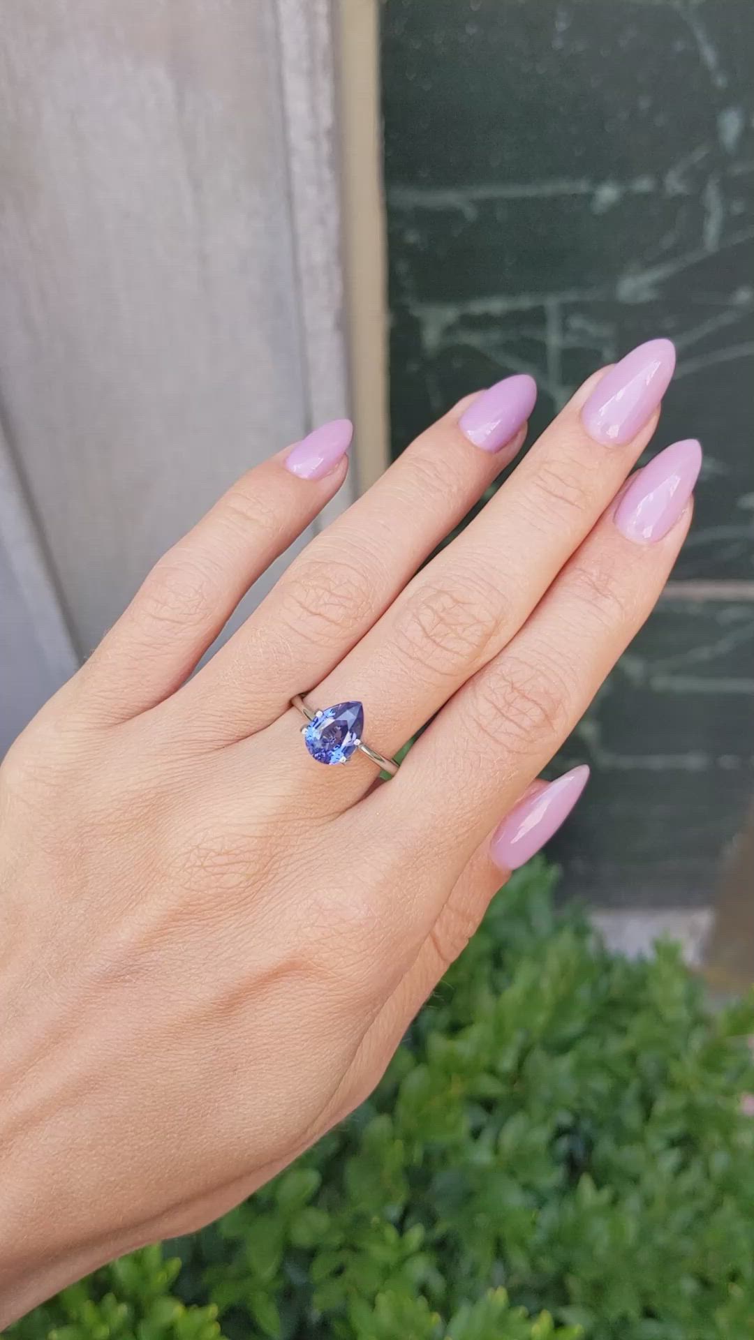2.78 Ct. Color Change Sapphire from Ceylon (Sri Lanka) Size Video