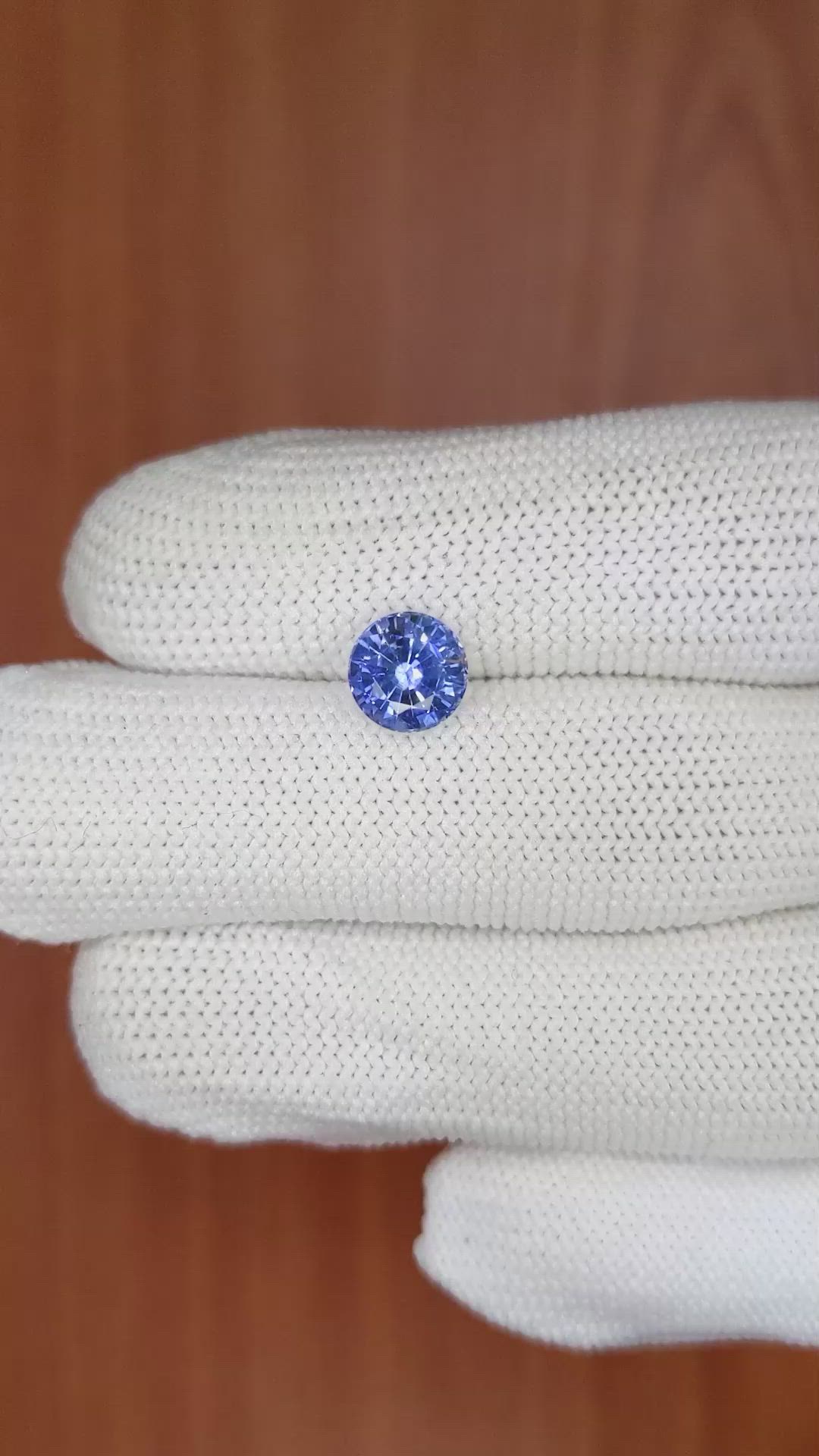 1.96 Ct. Blue Sapphire from Ceylon (Sri Lanka) Size Video