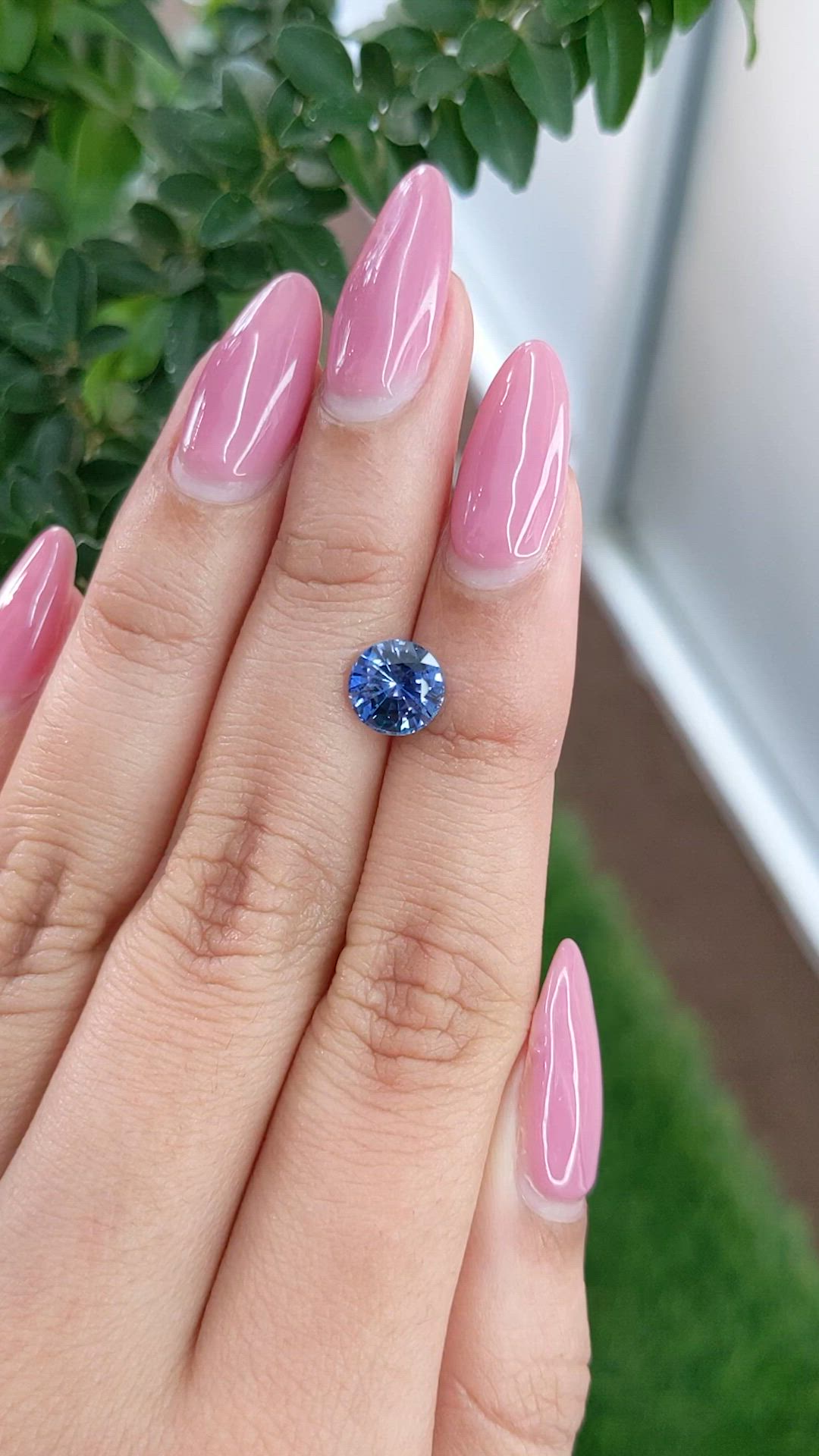 1.96 Ct. Blue Sapphire from Ceylon (Sri Lanka) Size Video