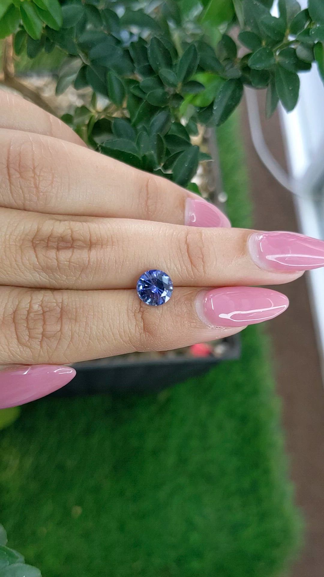 1.96 Ct. Blue Sapphire from Ceylon (Sri Lanka) Size Video