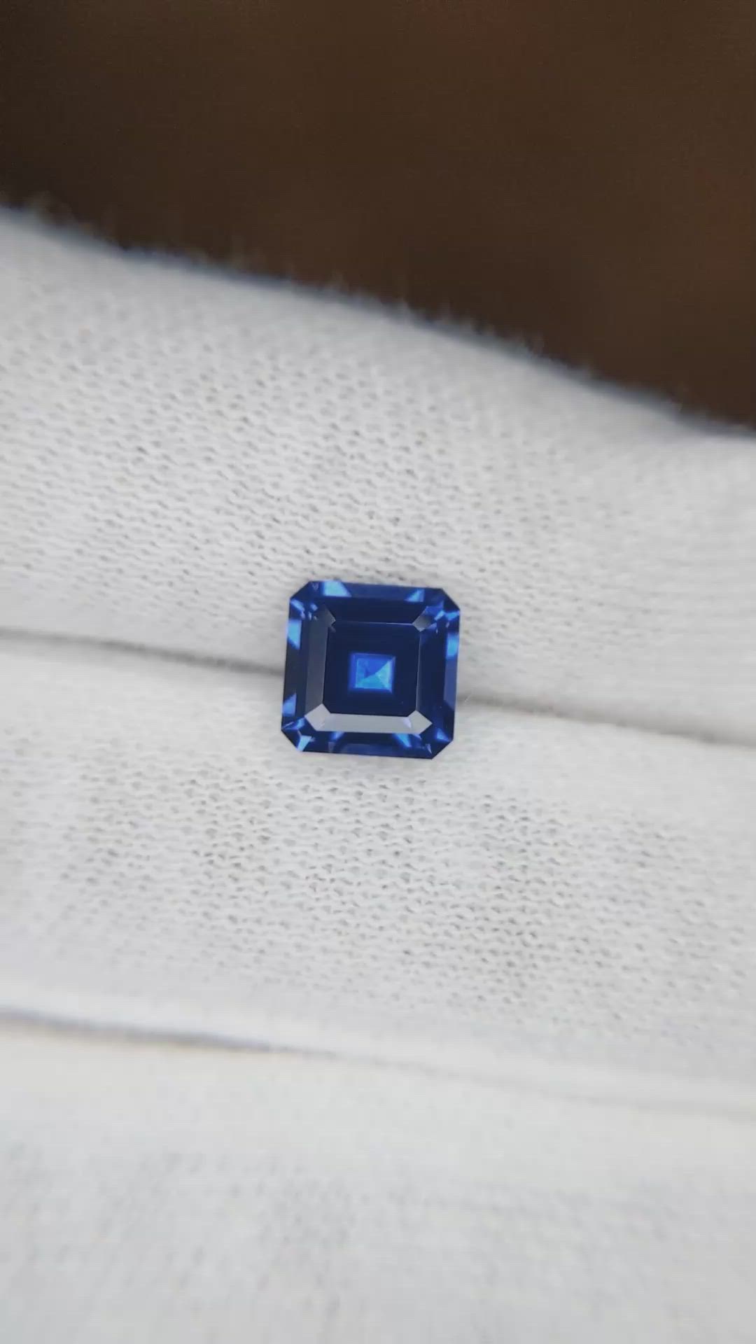2.05 Ct. Blue Sapphire from Ceylon (Sri Lanka) Size Video