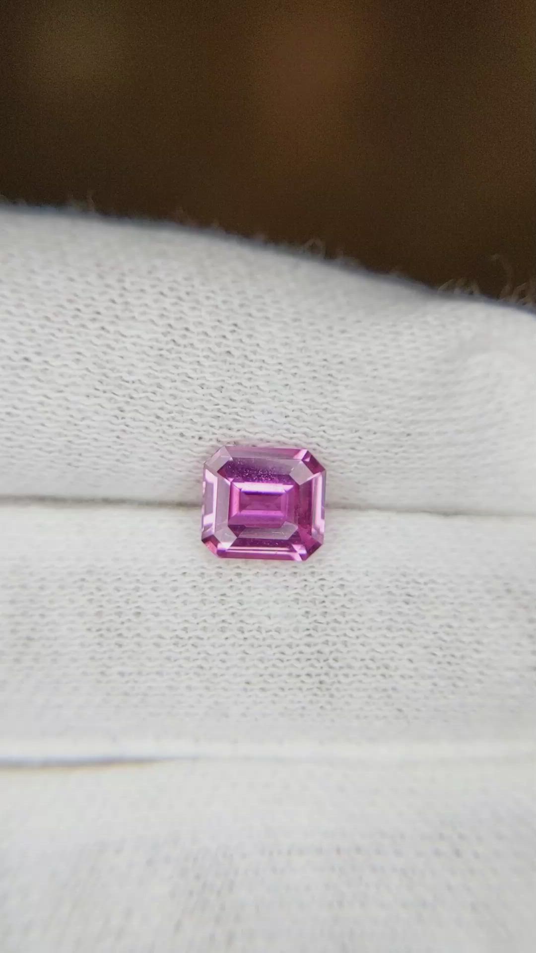 1.42 Ct. Pink Sapphire from Ceylon (Sri Lanka) Size Video
