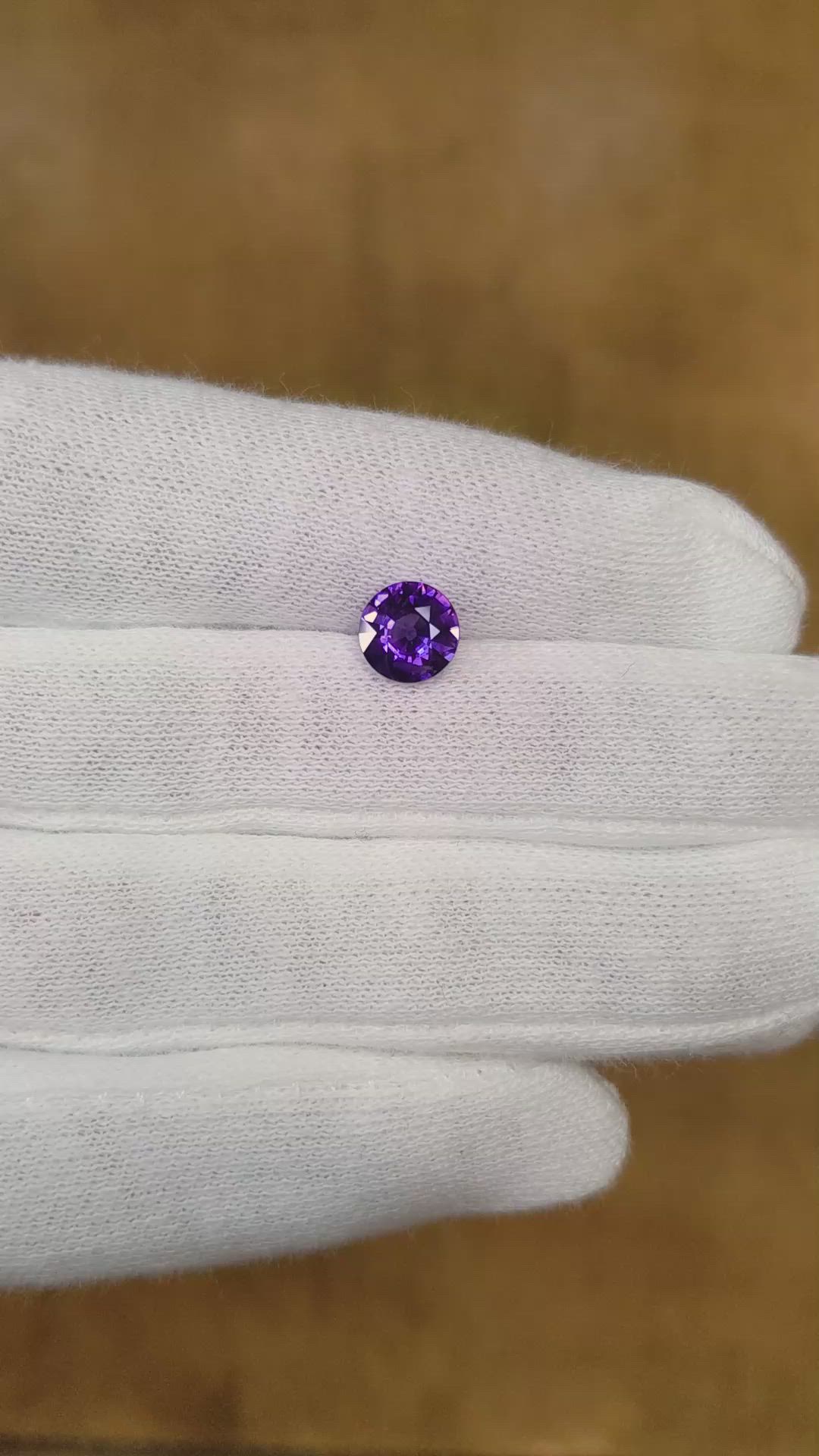 1.44 Ct. Color Change Sapphire from Ceylon (Sri Lanka) Size Video