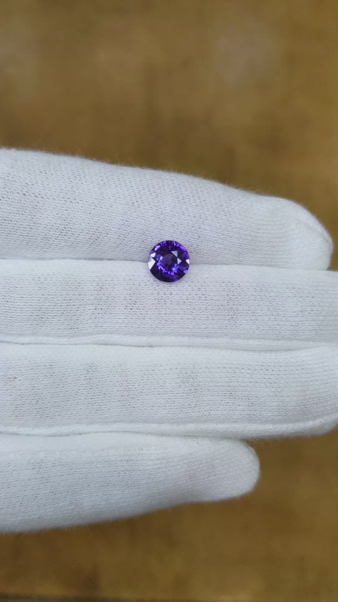 1.44 Ct. Color Change Sapphire from Ceylon (Sri Lanka) Size Video