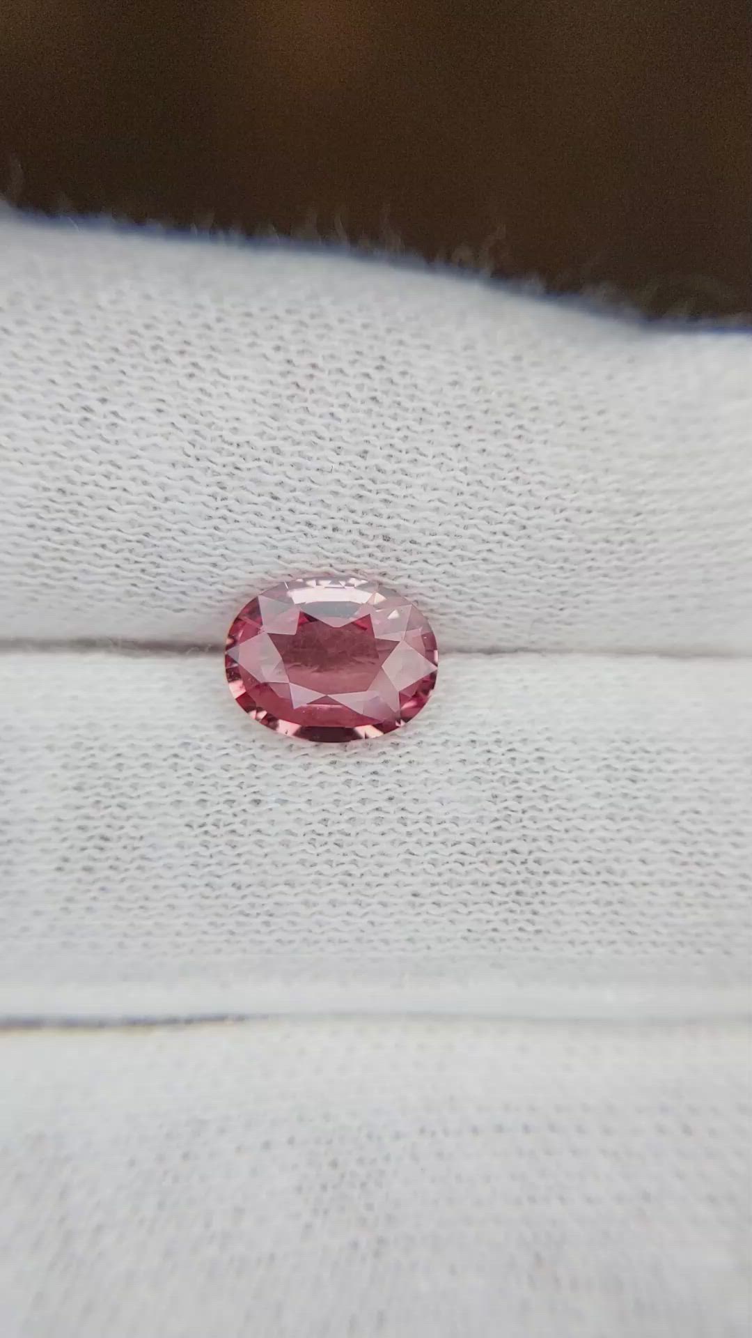 1.50 Ct. Padparadscha Sapphire from Madagascar Size Video