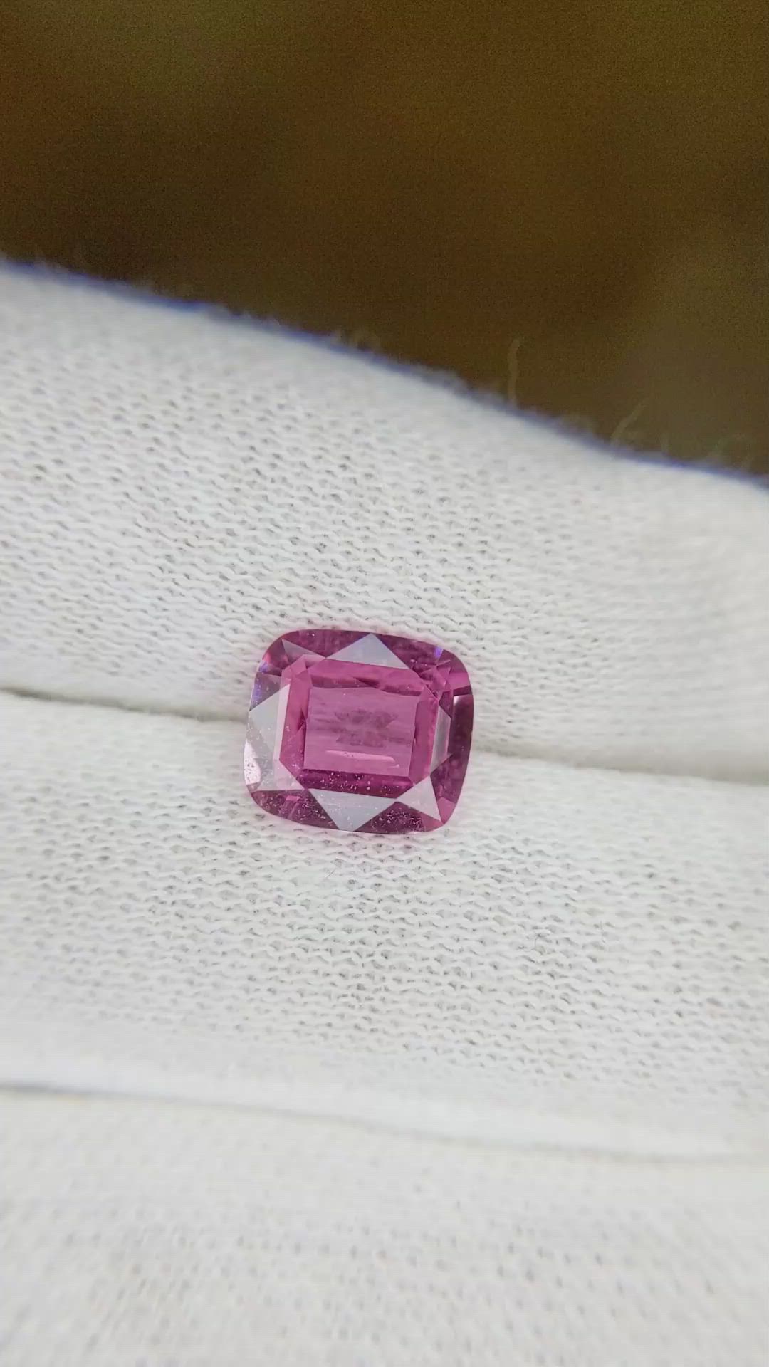 2.26 Ct. Pink Sapphire from Madagascar Size Video