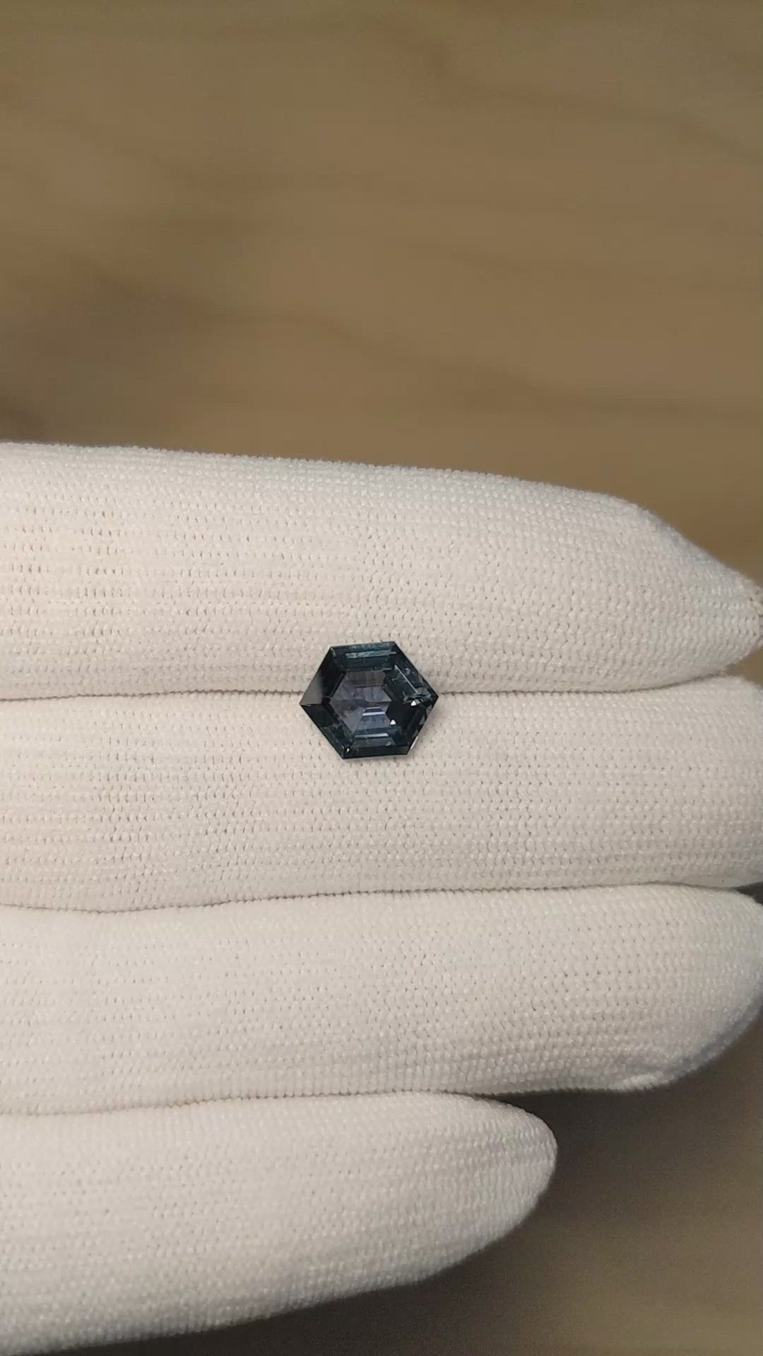 2.98 Ct. Color Change Sapphire from Ceylon (Sri Lanka) Size Video