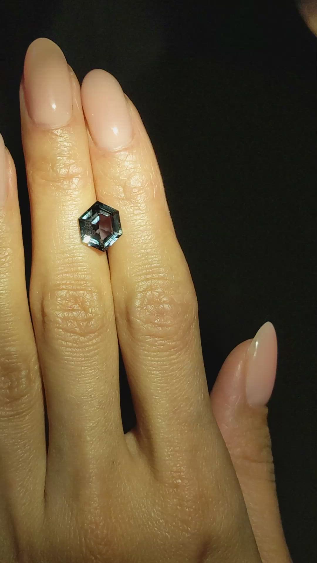 2.98 Ct. Color Change Sapphire from Ceylon (Sri Lanka) Size Video