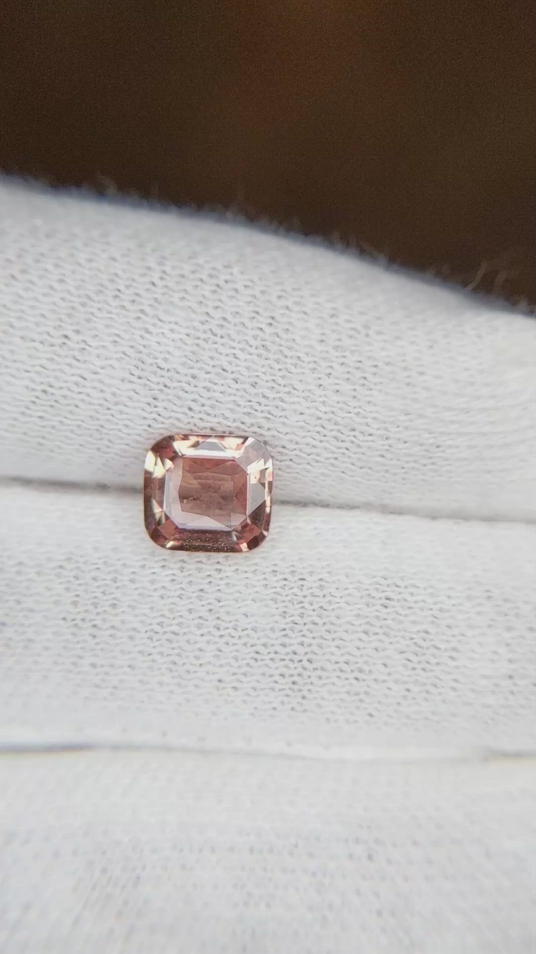 1.60 Ct. Padparadscha Sapphire from Madagascar Size Video
