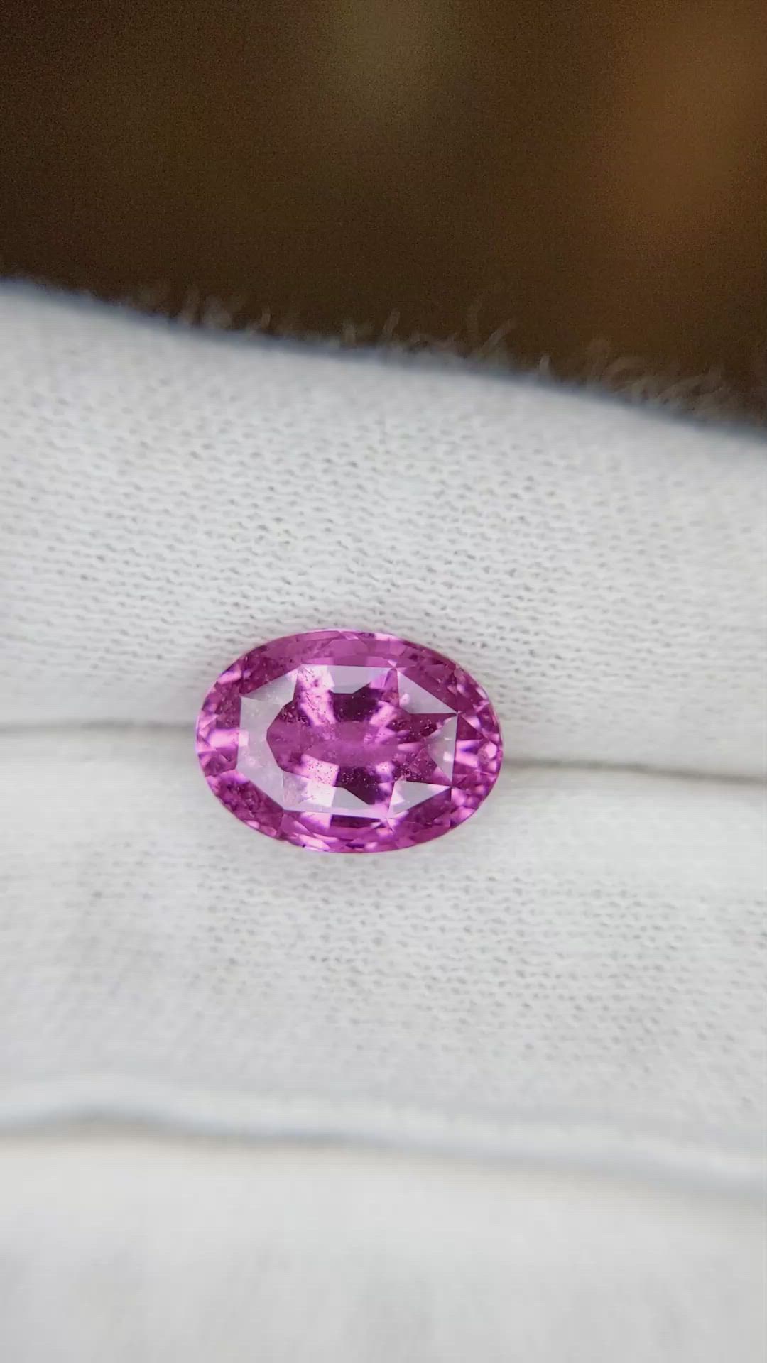 6.18 Ct. Pink Sapphire from Madagascar Size Video