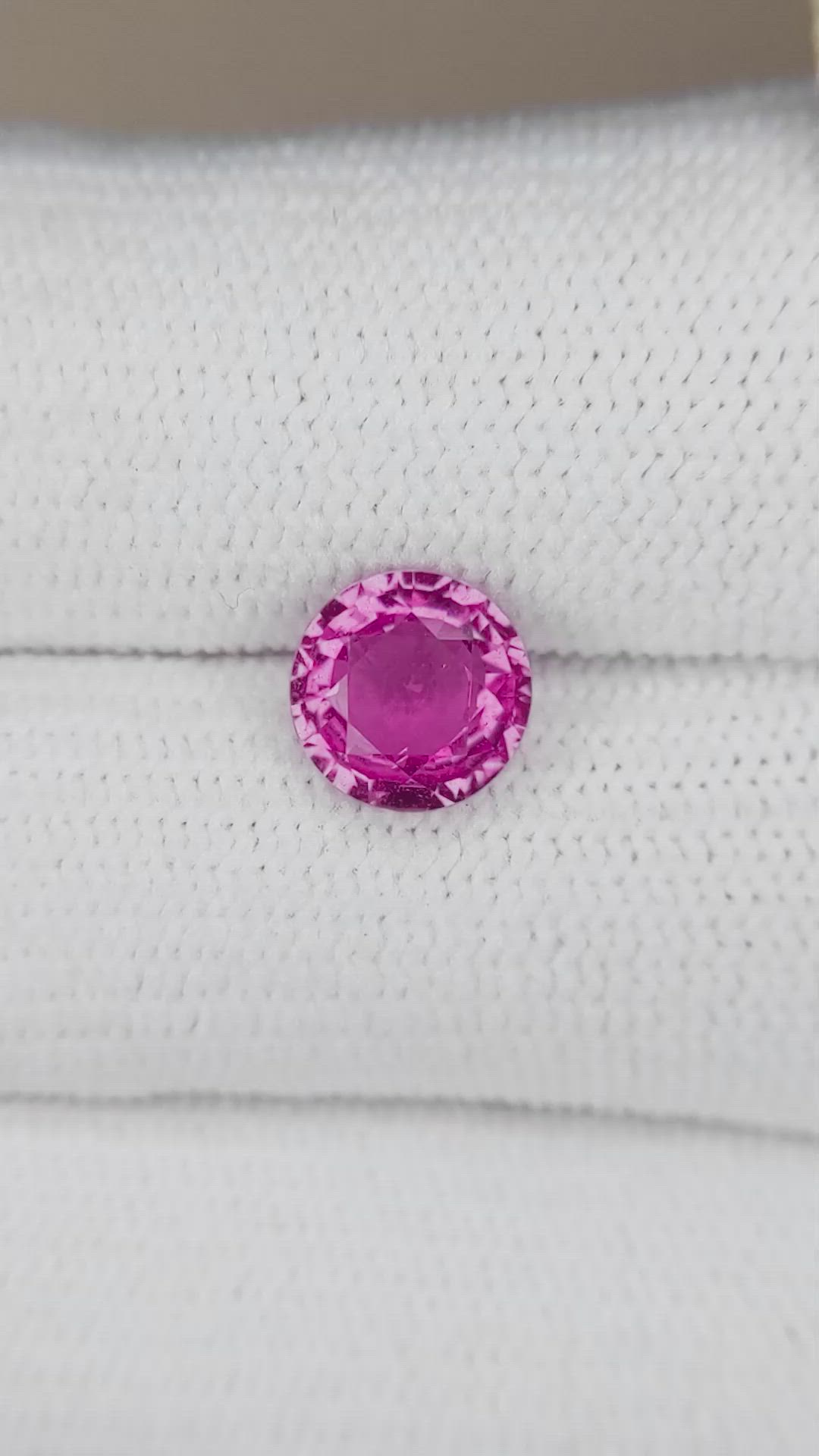 1.51 Ct. Pink Sapphire from Ceylon (Sri Lanka) Size Video