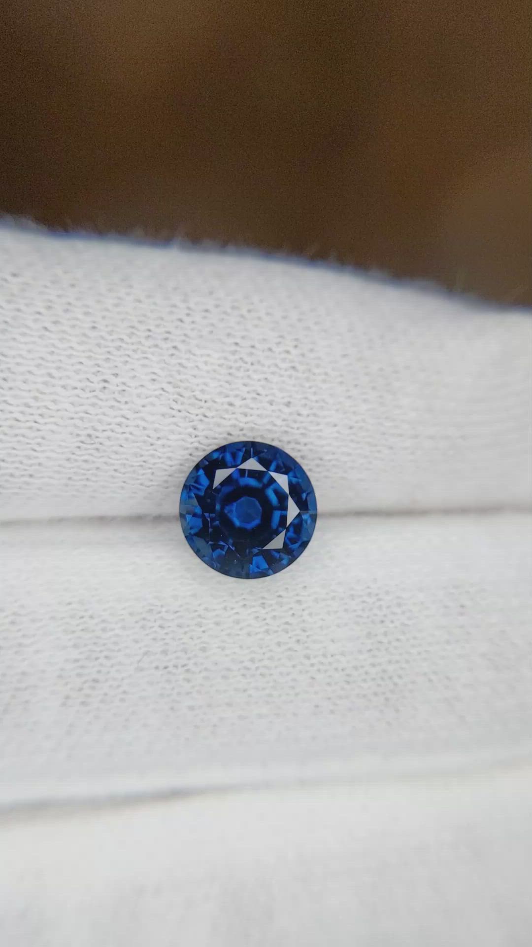 2.43 Ct. Blue Sapphire from Ethiopia Size Video