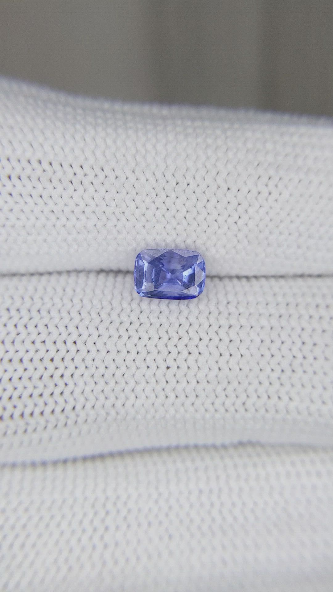 1.13 Ct. Blue Sapphire from Ceylon (Sri Lanka) Size Video