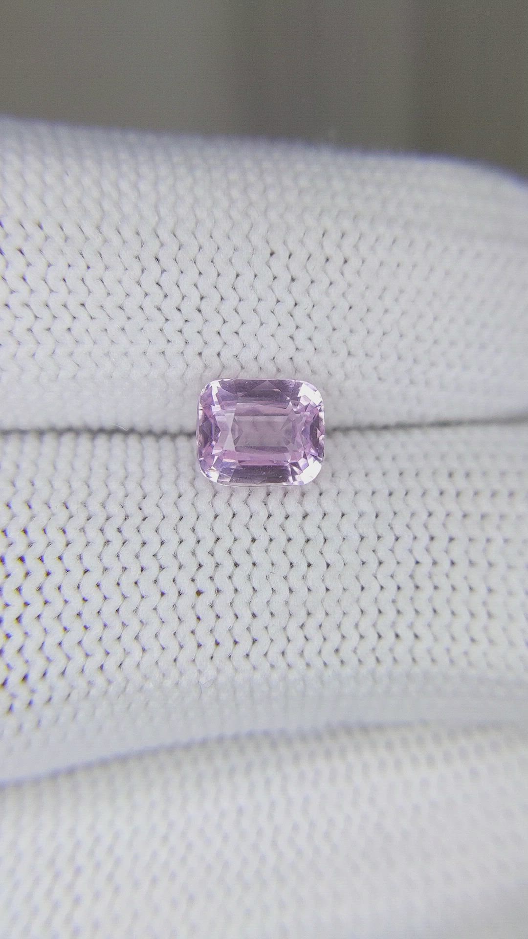 1.62 Ct. Pink Sapphire from Ceylon (Sri Lanka) Size Video
