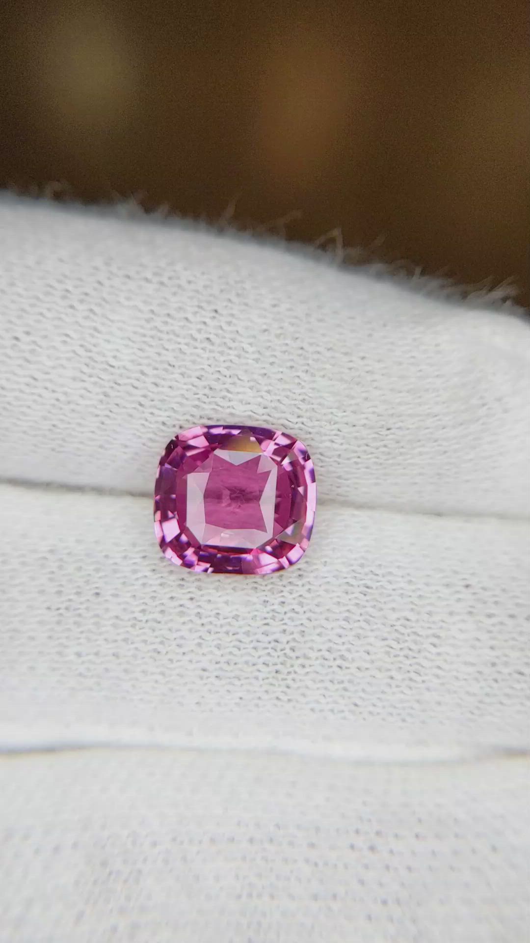 3.02 Ct. Pink Sapphire from Madagascar Size Video