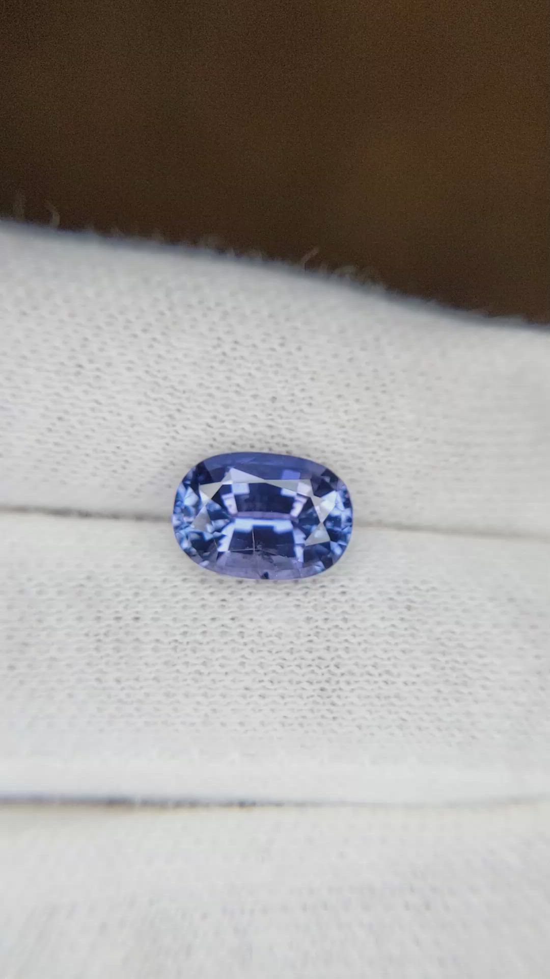 3.26 Ct. Color Change Sapphire from Ceylon (Sri Lanka) Size Video
