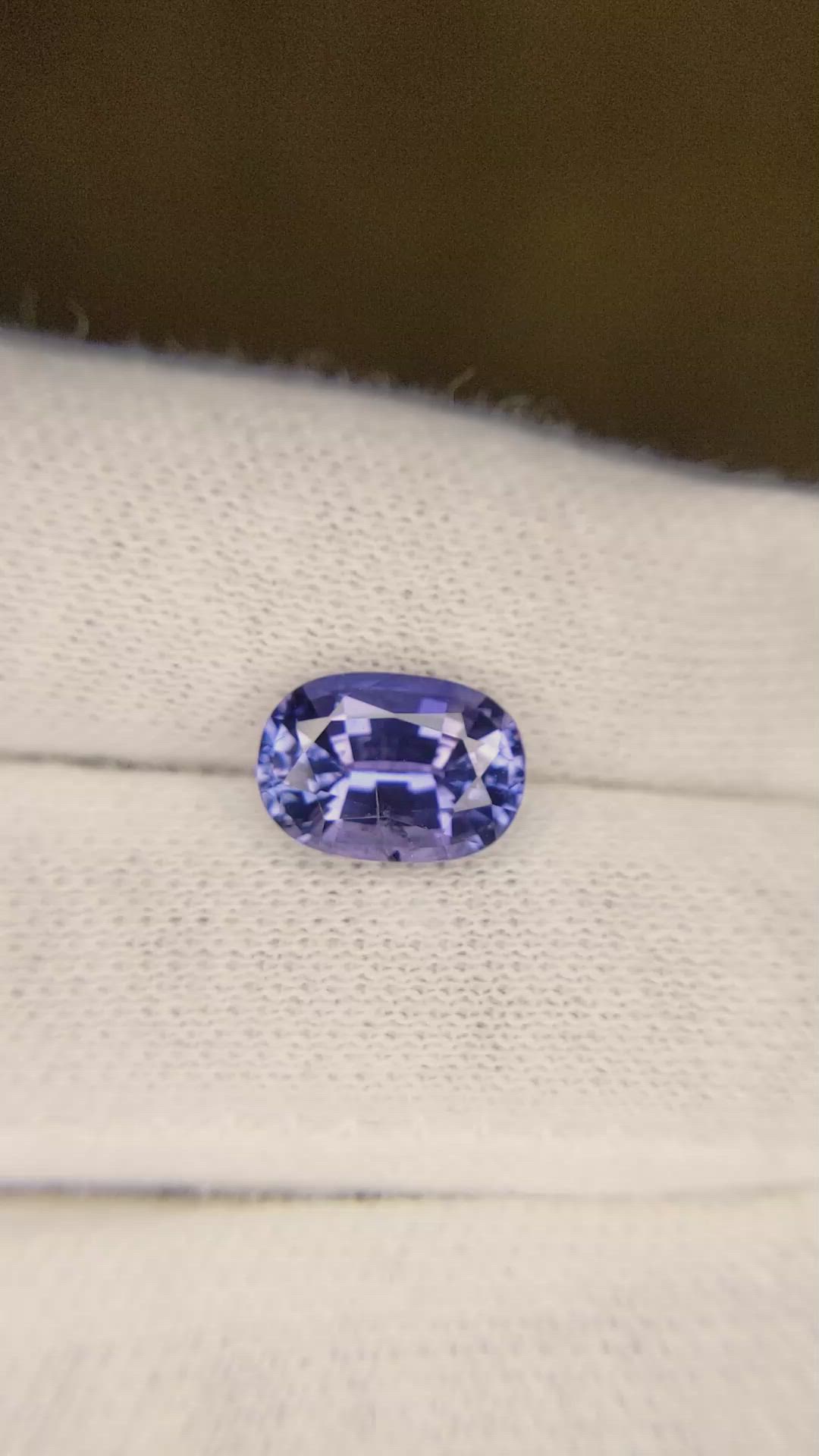 3.26 Ct. Color Change Sapphire from Ceylon (Sri Lanka) Size Video