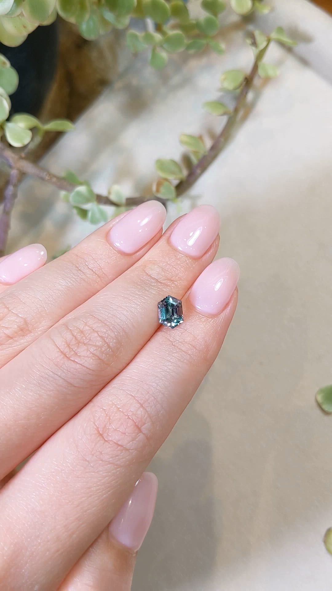 1.46 Ct. Sapphire from Montana Size Video