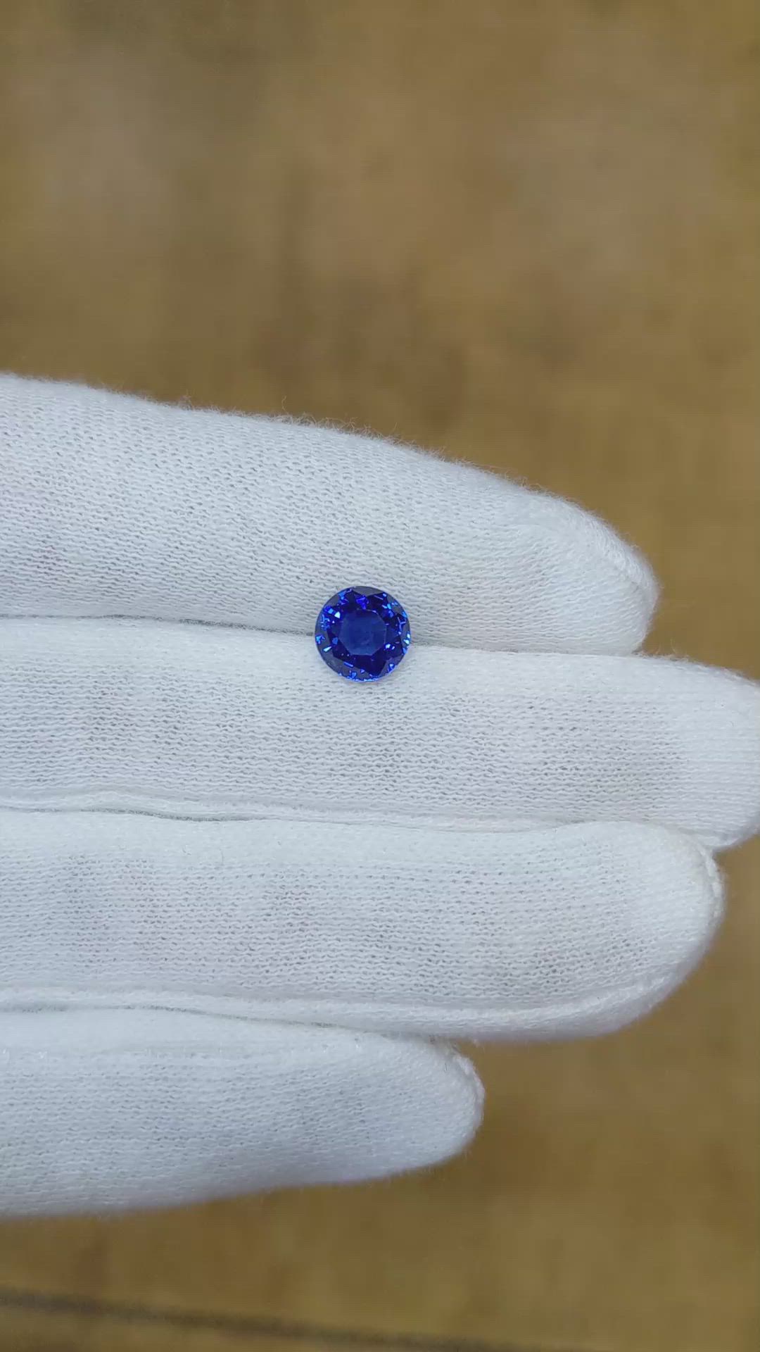 1.96 Ct. Blue Sapphire from Ceylon (Sri Lanka) Size Video