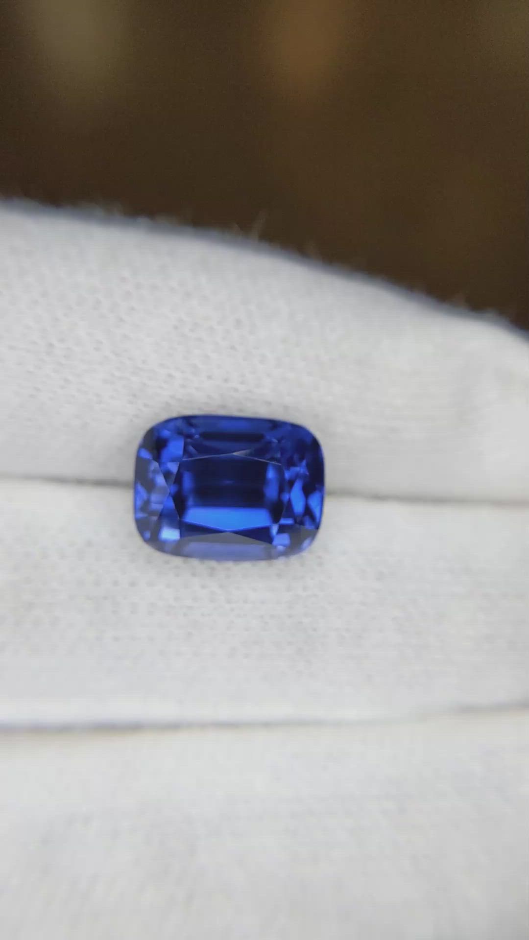 7.27 Ct. Blue Sapphire from Madagascar Size Video
