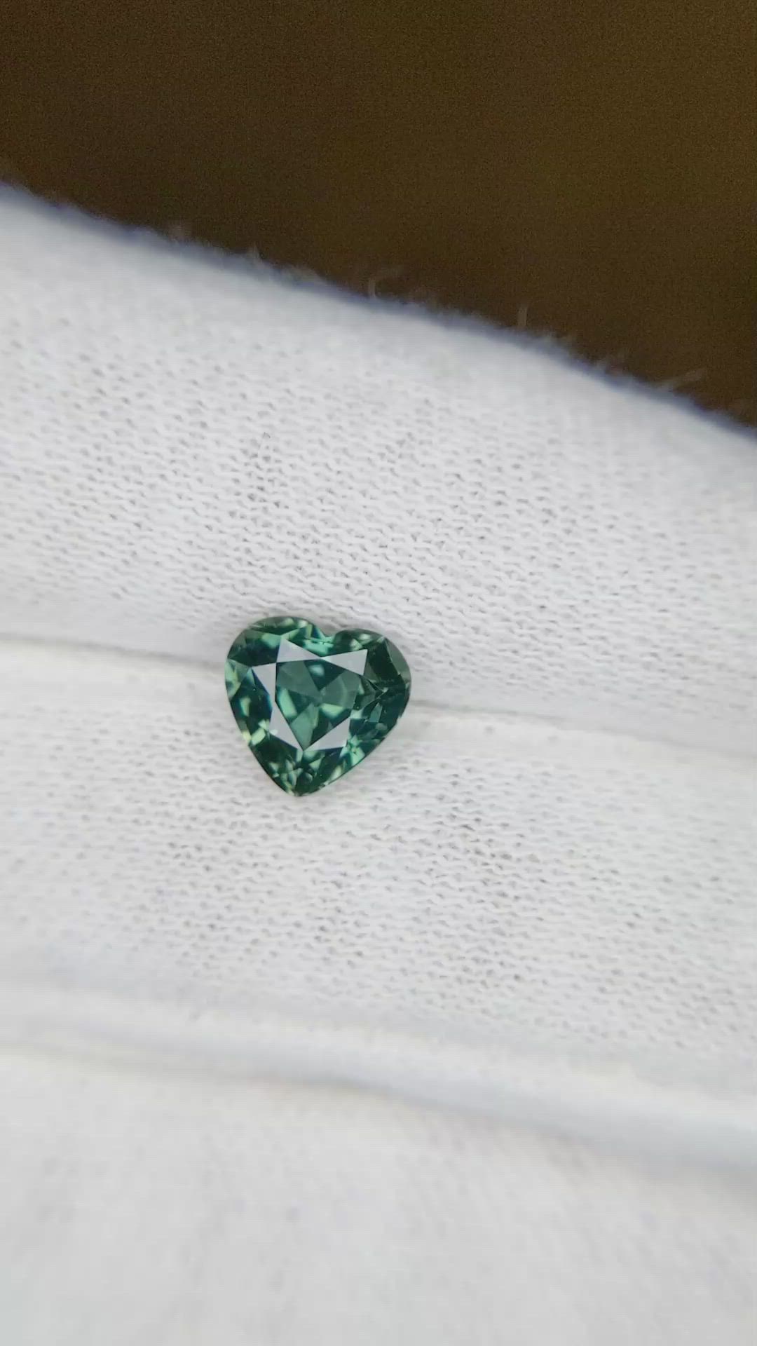 1.74 Ct. Greenish Blue Sapphire from Ceylon (Sri Lanka) Size Video
