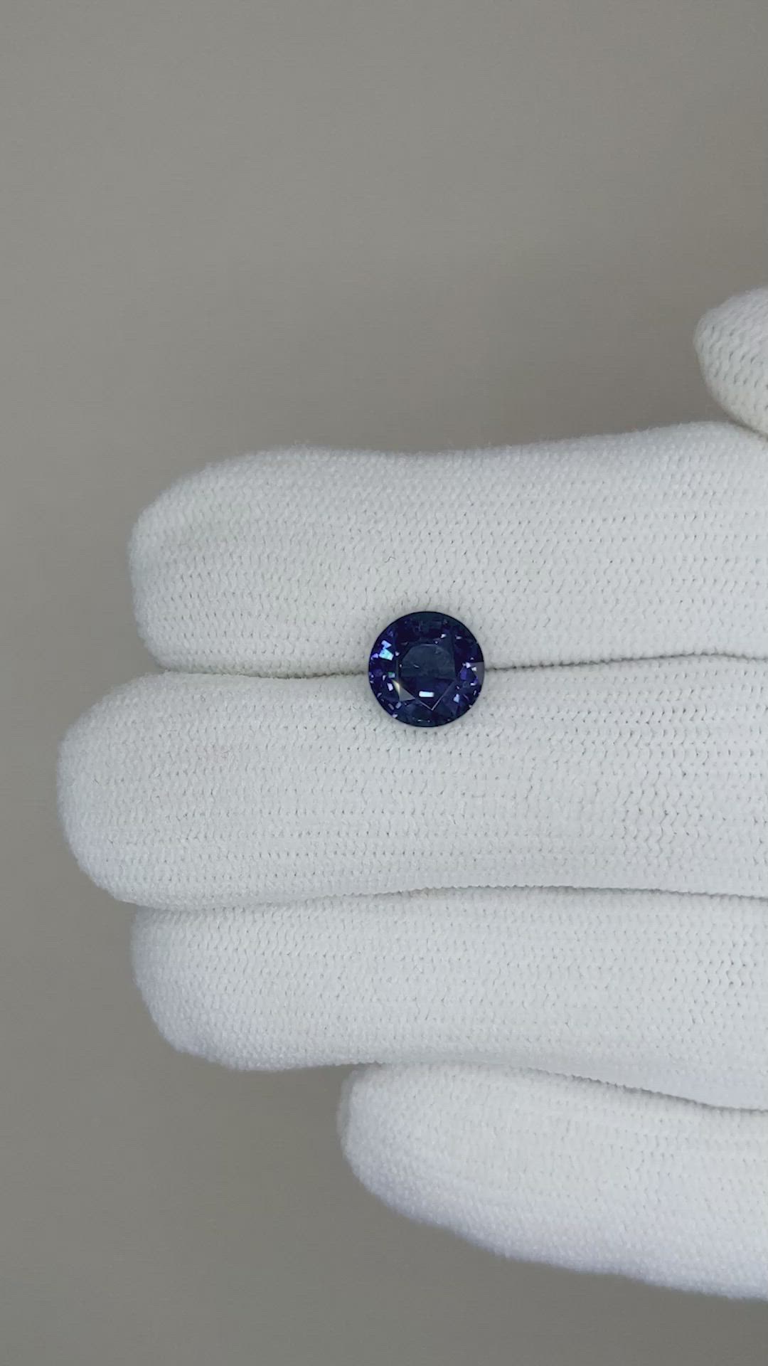 2.05 Ct. Blue Sapphire from Madagascar Size Video
