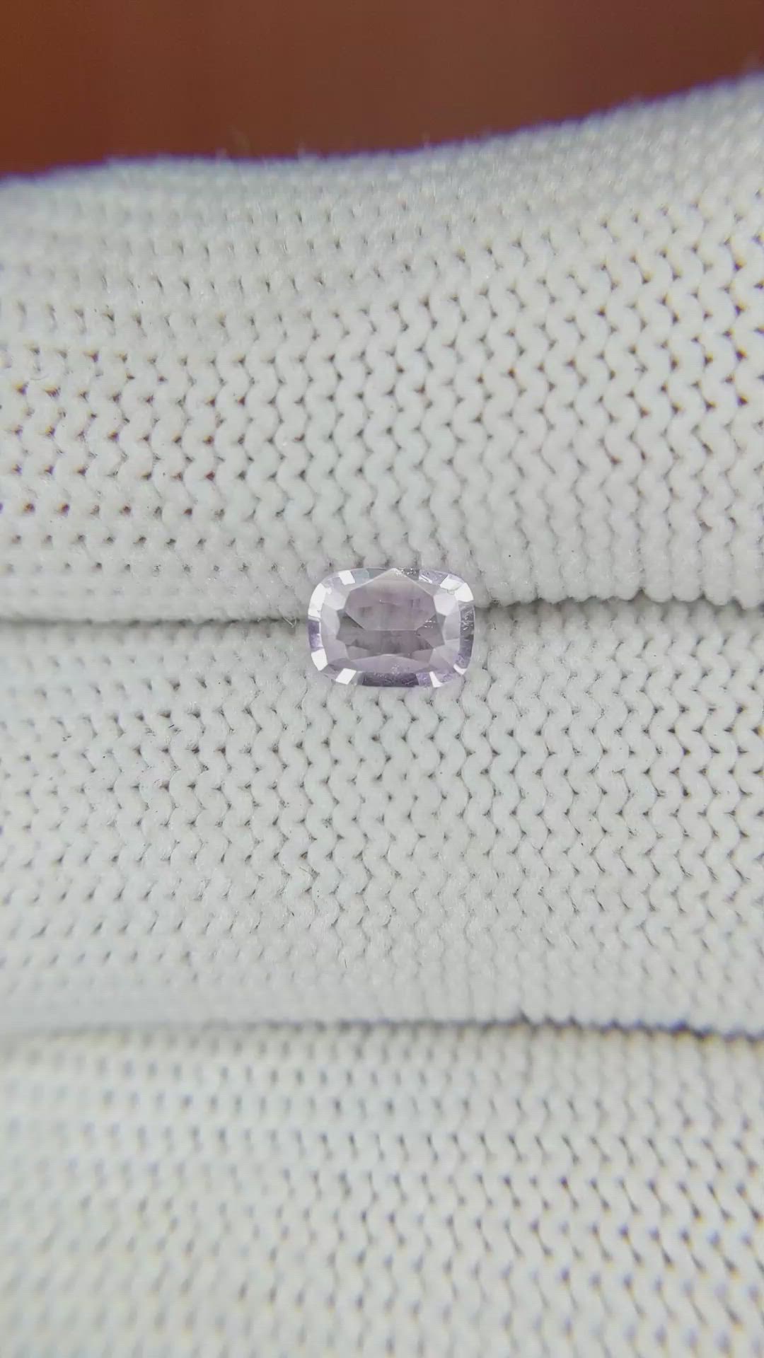 0.54 Ct. Pink Sapphire from Ceylon (Sri Lanka) Size Video