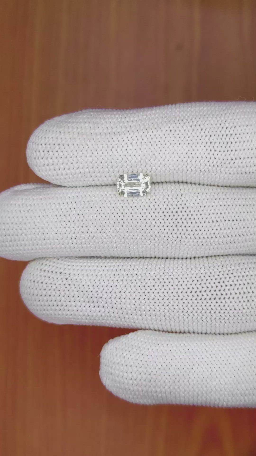 1.12 Ct. Yellow Sapphire from Ceylon (Sri Lanka) Size Video