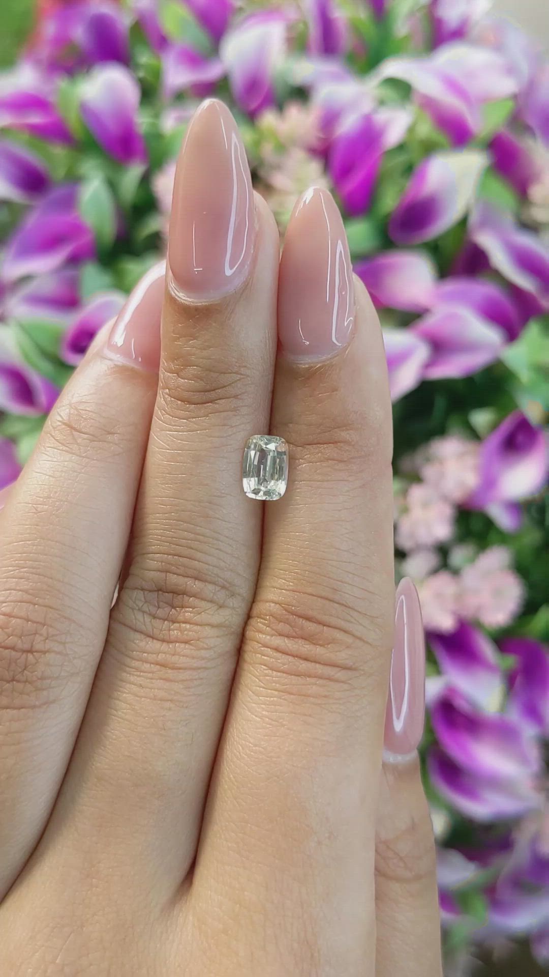 1.12 Ct. Yellow Sapphire from Ceylon (Sri Lanka) Size Video