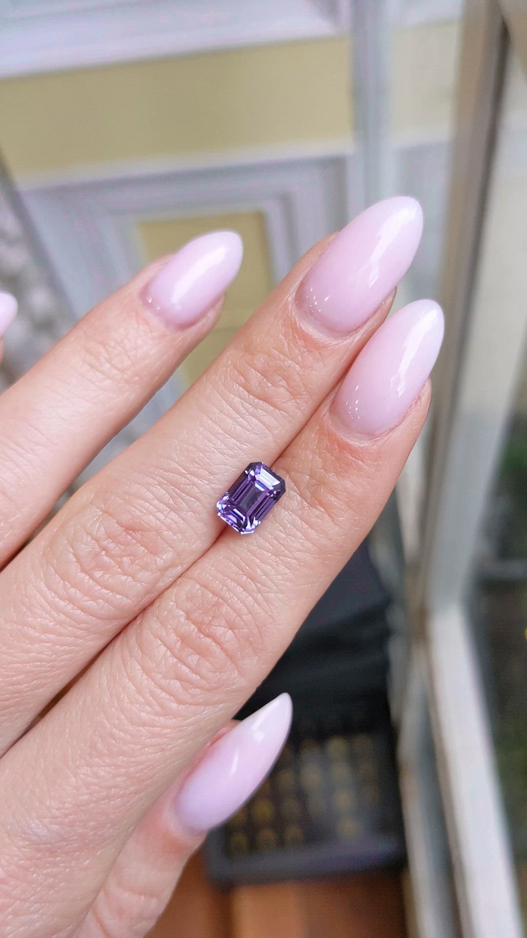 2.13 Ct. Sapphire from Ceylon (Sri Lanka) Size Video