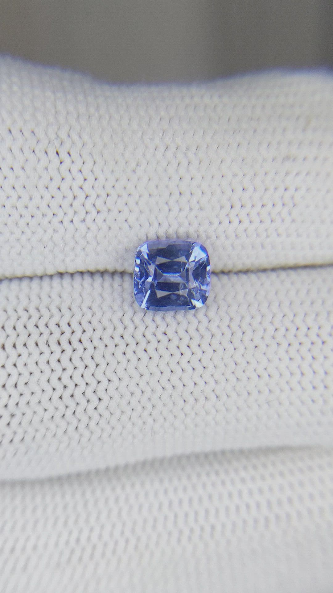 1.58 Ct. Blue Sapphire from Ceylon (Sri Lanka) Size Video