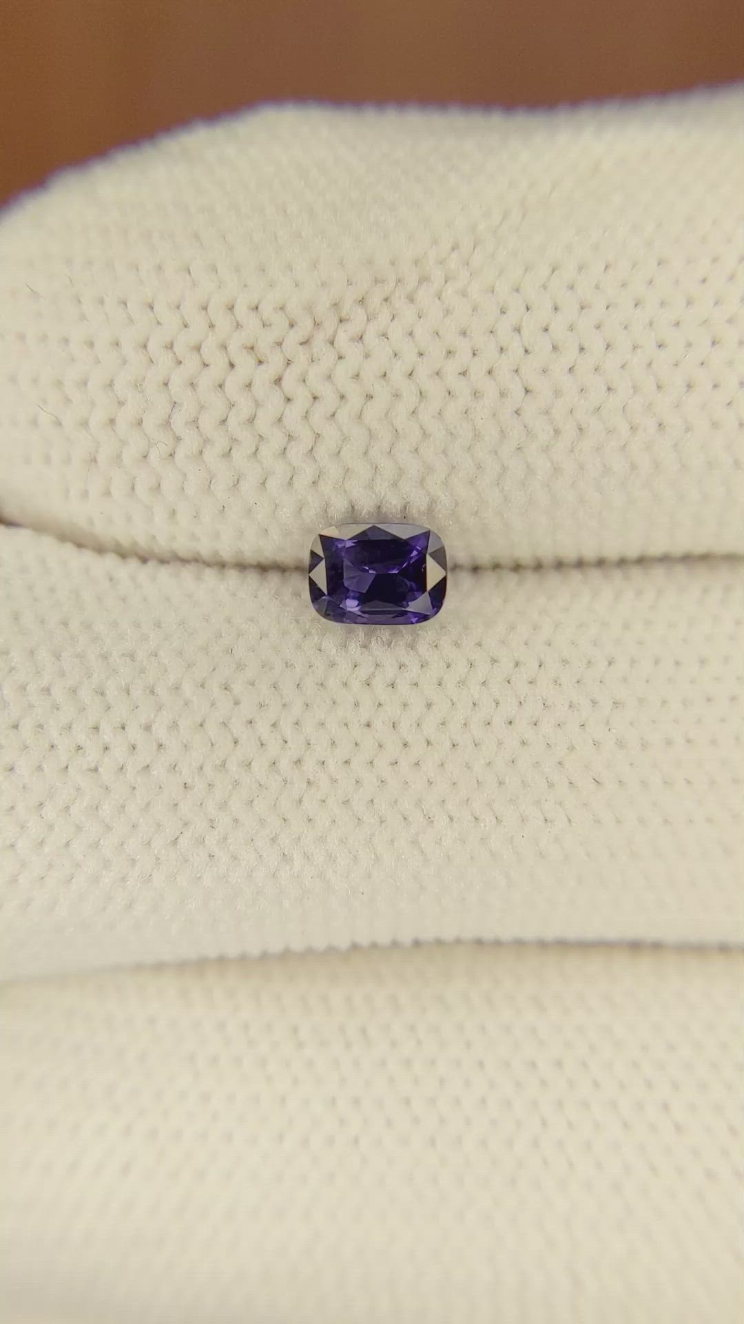 0.61 Ct. Color Change Sapphire from Ceylon (Sri Lanka) Size Video