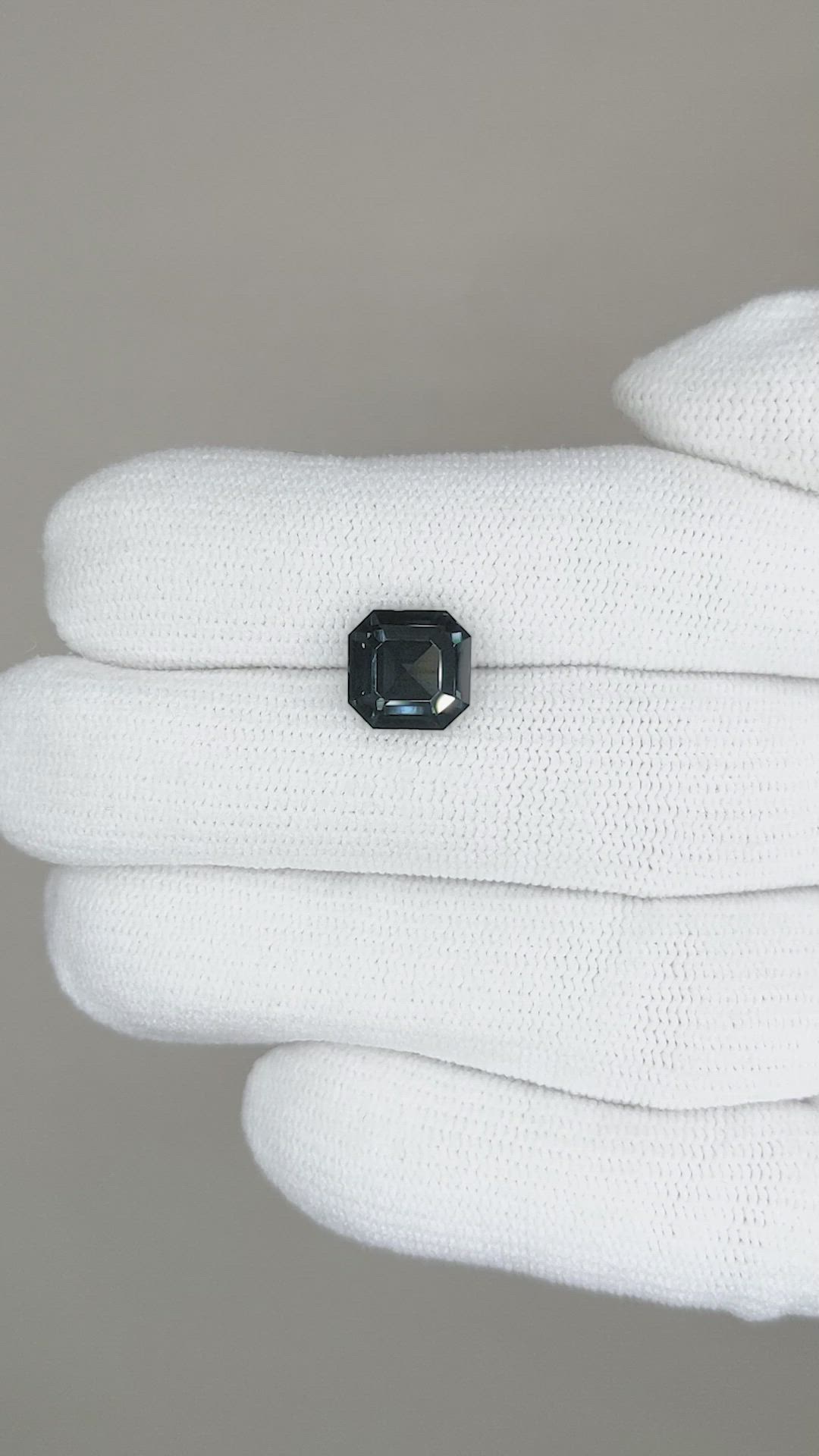 3.51 Ct. Greenish Blue Sapphire from Madagascar Size Video