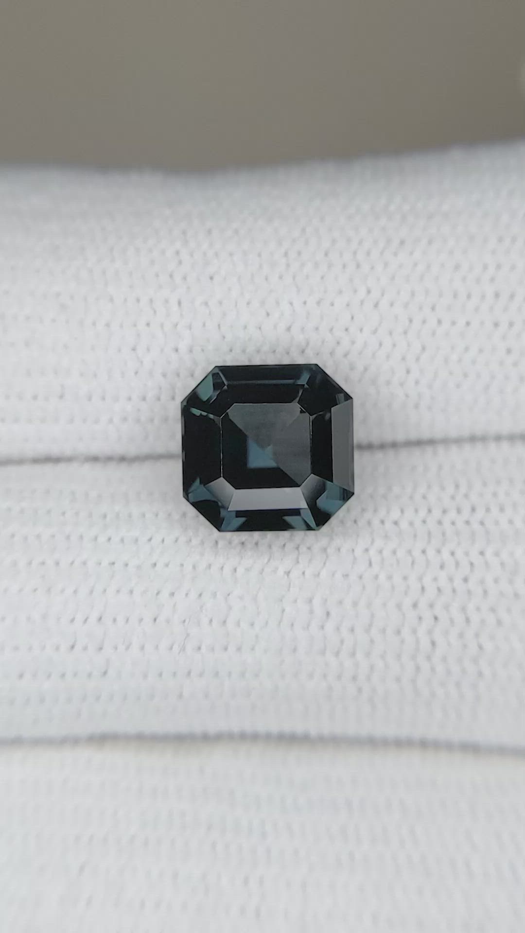 3.51 Ct. Greenish Blue Sapphire from Madagascar Size Video